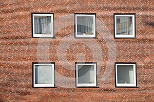 Block of Flats, Windows, house wall