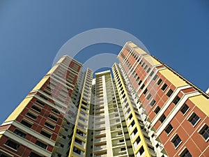 A block of HDB Flats In Singap