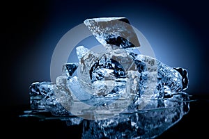 Block of ice.