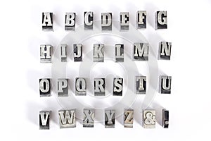 Block letters