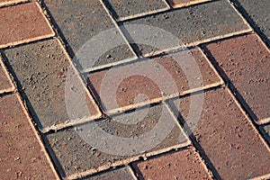 Block paving photo