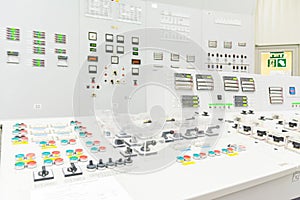 Block reactor control board of nuclear power plant