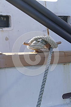 Block and tackle for rigging and anchor