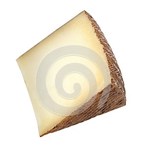 Block of tasty cheese