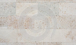 Block wall close-up.