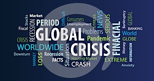 Global Crisis Word Cloud