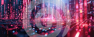 Blockchain-based stock trading platform secure and transparent photo