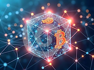 Blockchain Cube: The Encrypted Ledger of Bitcoin