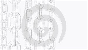 Blockchain digital technology. Big data vector background. Cryptocurrency technology vector background.