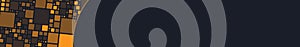 Blockchain information technology smartphone leaderboard ad banner photo