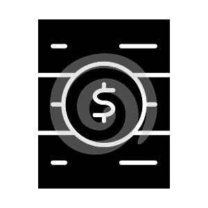 Blockchain Server Icon. Vector Simple Minimal 96x96 Pictogram