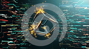 Blockchain technology concept