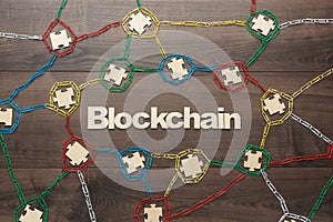 concept of blockchain photo