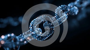 Blockchain Technology Concept - Digital Chain