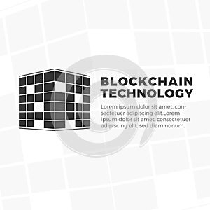 Blockchain technology logo