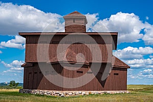 Blockhouse at Fort Abraham State Park