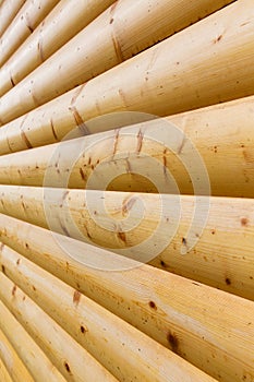 Blockhouse wall texture background