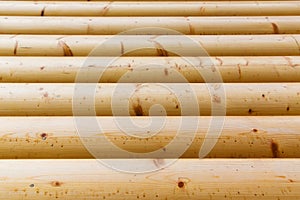 Blockhouse wall texture background