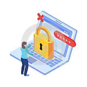 Blocking Internet Icon