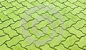 Blocks of gray stone blocks for paving sidewalks