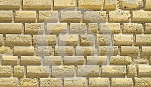 Blocks of stone ashlar photo