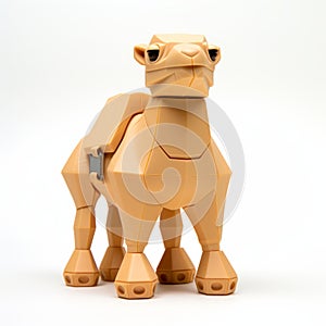 Blocky Camel: A Futuristic 3d Printed Model With Meticulous Technological Design