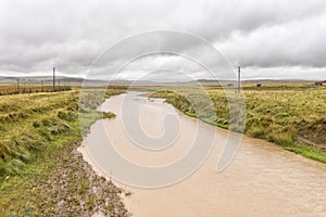 The Bloedrivier blood river at Ncome in Kwazulu-Natal