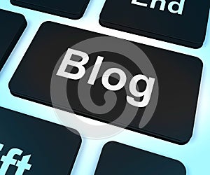 Blog Computer Key For Blogger Website