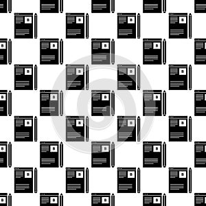 blog management icon in Pattern style