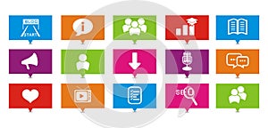 Blog rectangle pointers