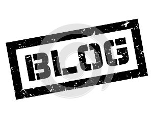 Blog rubber stamp