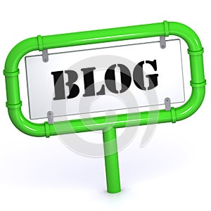 Blog Sign