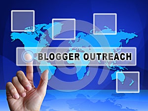Blogger Outreach Influencer Engagement Content 3d Illustration
