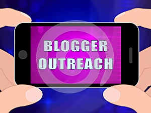 Blogger Outreach Influencer Engagement Content 3d Illustration