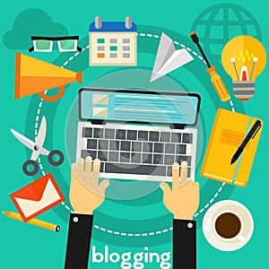 Blogging Concept