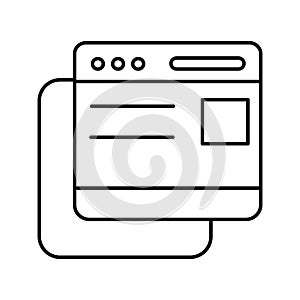 Blogging Isolated Vector icon which can easily modify or edit