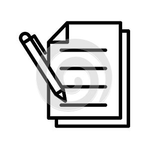 Blogging Isolated Vector icon which can easily modify or edit