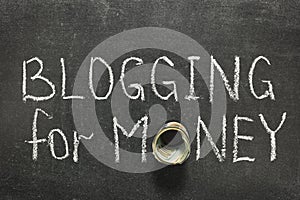 Blogging for money