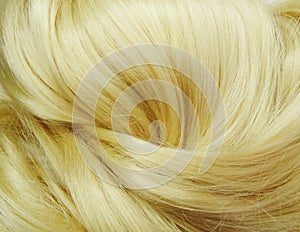 Blond highlight hair texture background