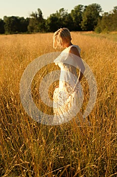 Blond portrait