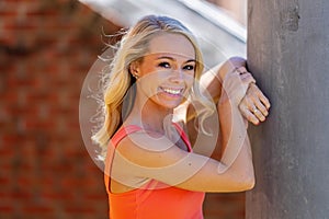 Blonde Beauty: Fitness in the Sun