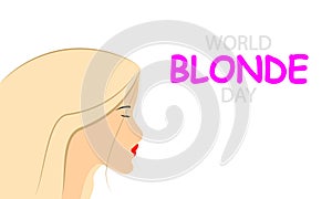 blonde day world beautiful girl