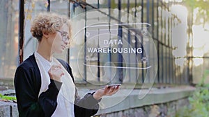 Blonde uses hologram Data Warehousing