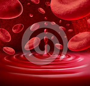 Krv bunky kvapalina 