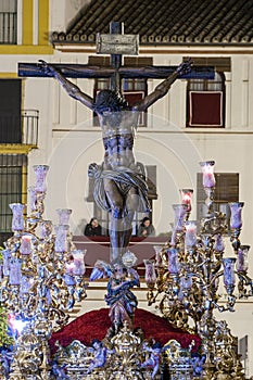 The blood of Christ, Brotherhood of San Benito, Easter in Seville