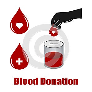 Blood donation vectors