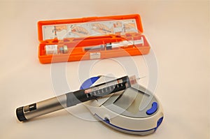 Blood Glucose Meter, Insulin Pen and Glucagon