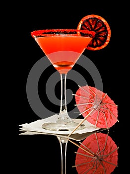 Blood Orange Martini