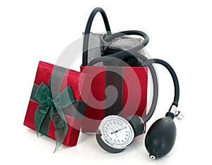 Blood Pressure Cuff in a Gift Box