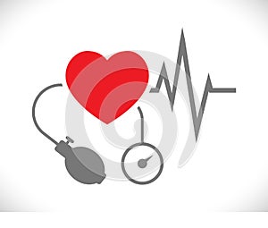 Blood pressure icon